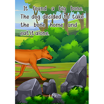 The Greedy Dog Kids Story Book