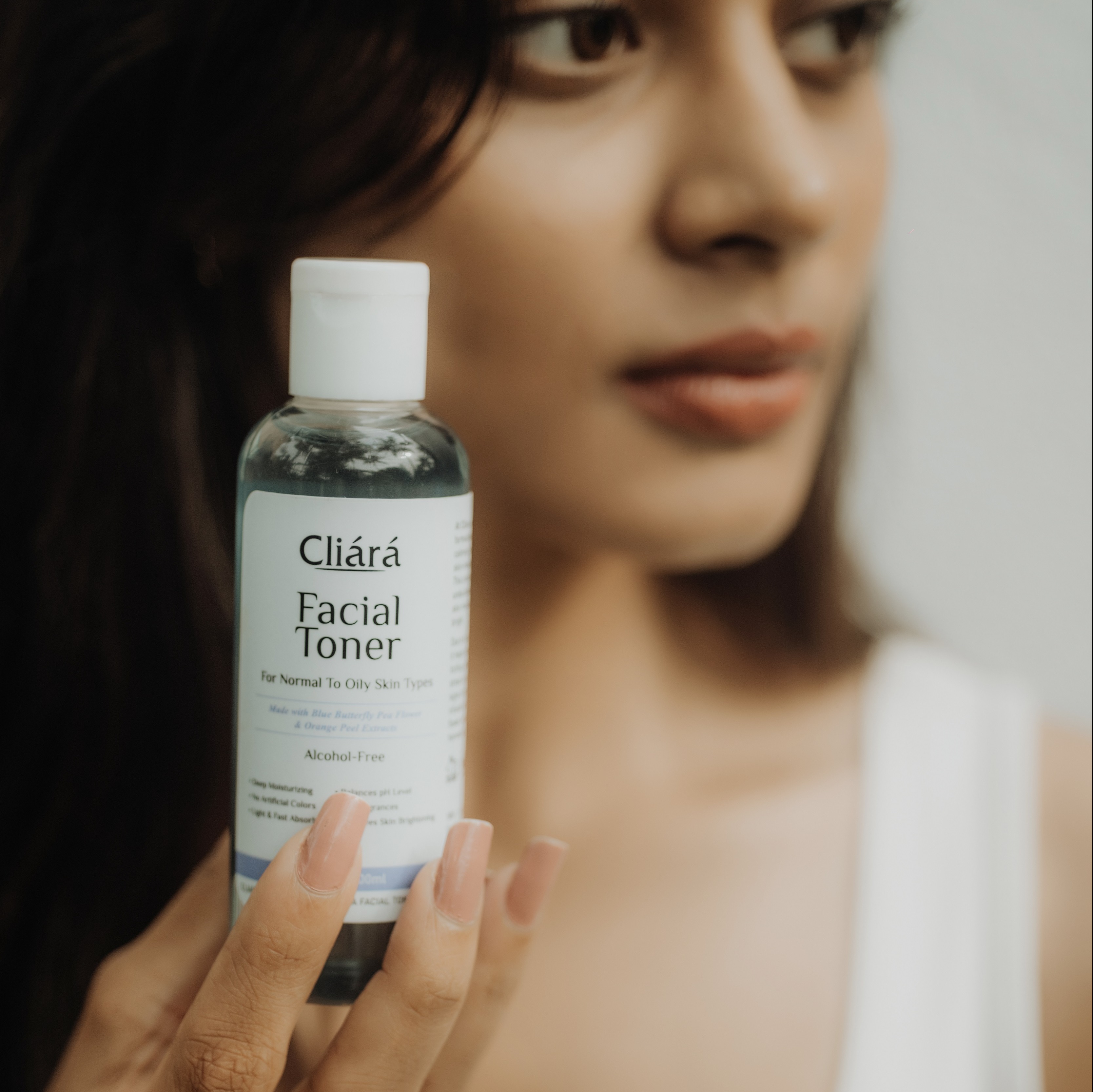 Cliara Alcohol-Free Facial Toner. 