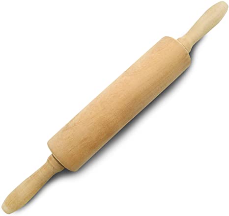 Wooden Rolling Pin / Dough Roller Roti roller chapati roller. 