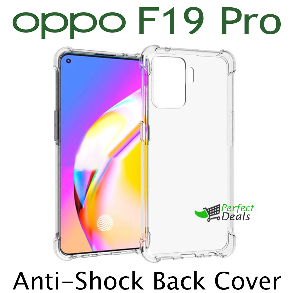 oppo f19 pro transparent back cover