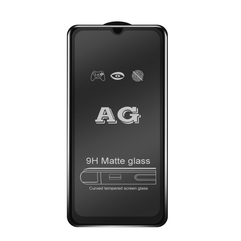 Perfect Redmi Note 7 Stylish Full Cover Matte Texture Tempered Glass non Shining Screen Protector Frosted Glass for Redmi Note 7 / Note 7 Pro. 