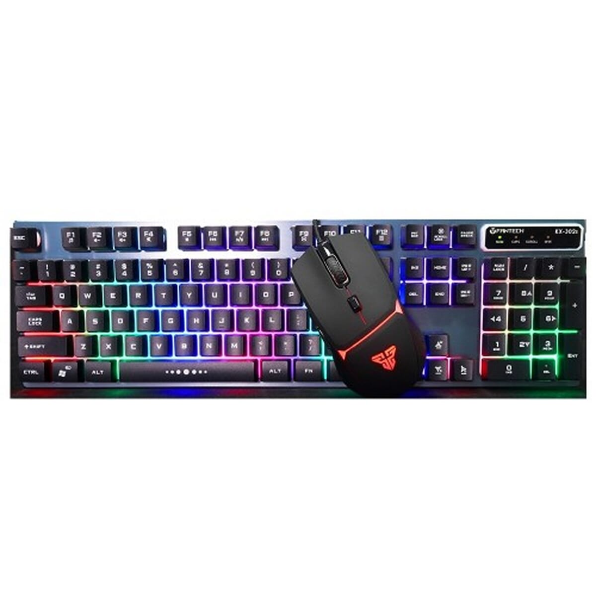 Fantech KX302s Major Zone Lighting RGB Gaming Keyboard Mouse Combo
