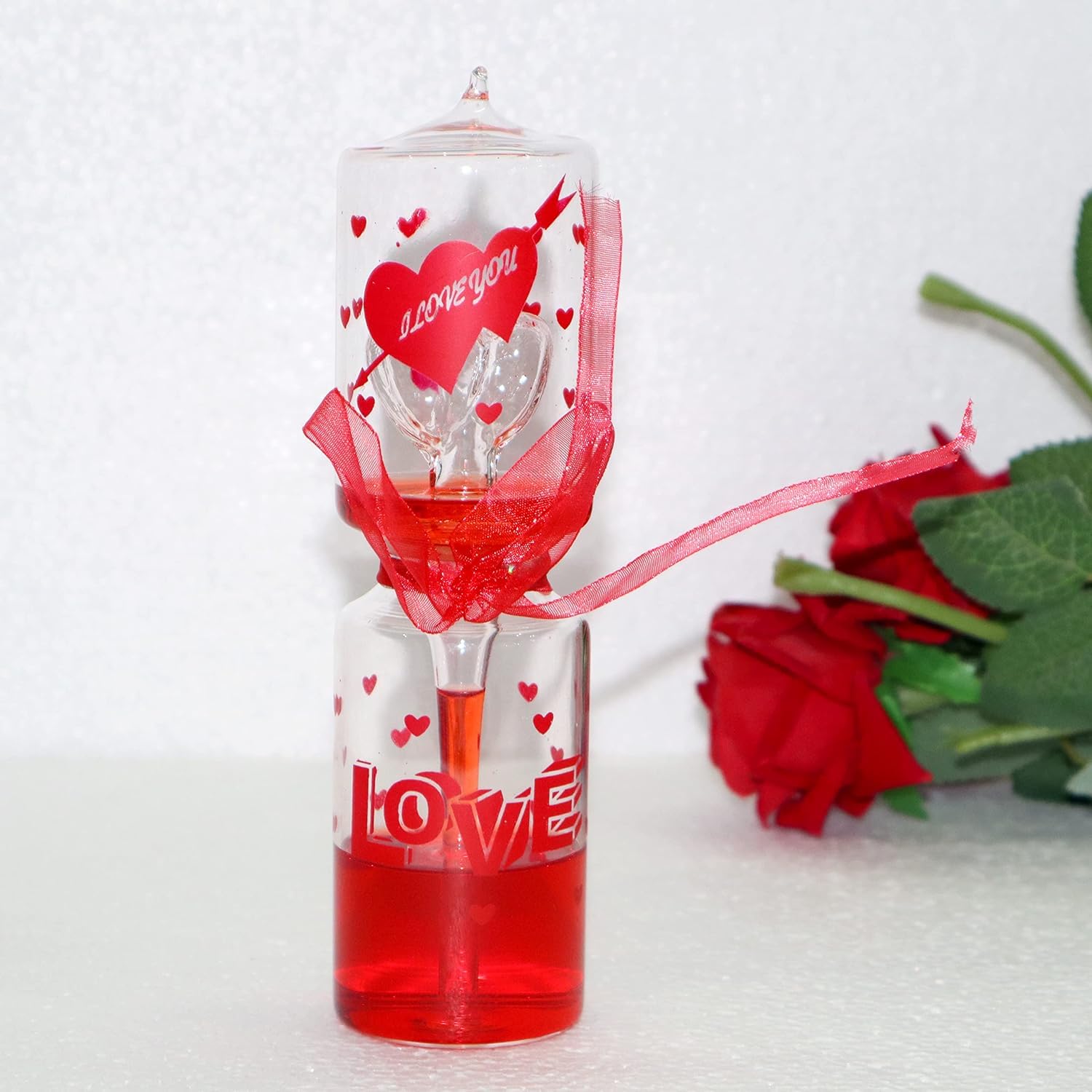 Valentine Gifts Love Meter, Hand Boiler Love Tester for Girlfriend Boyfriend, Husband Wife - Home Decor and Occasional Gift for Loved Once on Birthday, Anniversary