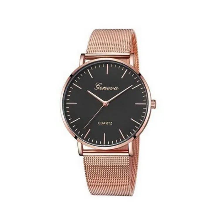 Geneva hot sale mesh watch