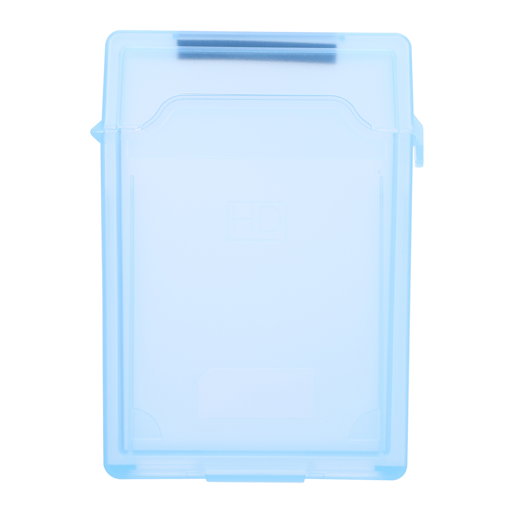 2.5 in HDD SSD Protective Case Anti-static 2.5 Inch Hard Drive Storage Case Plastic Moisture-proof Protective Cover Dustproof