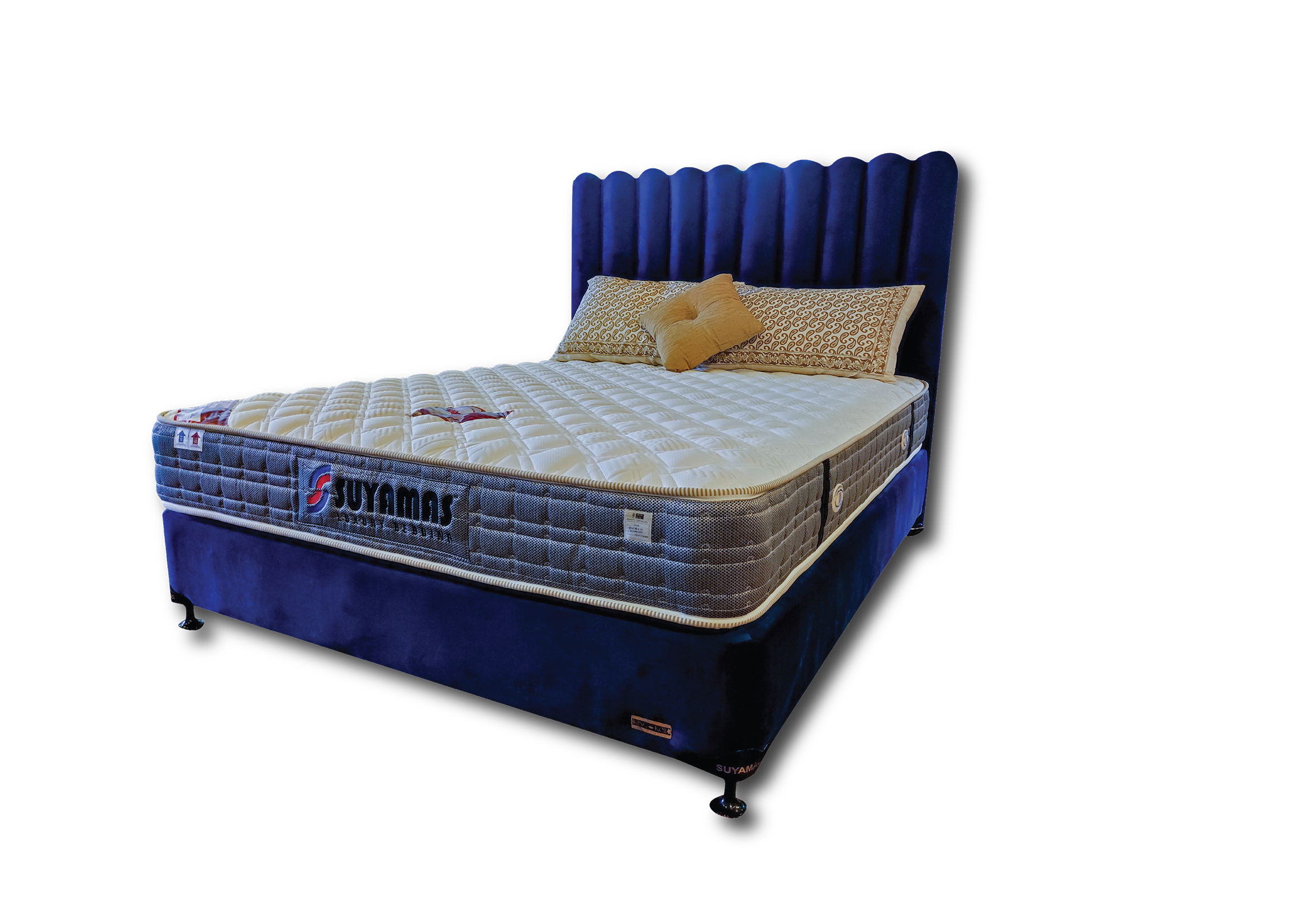 Suyamas Nice Dream 10" - King Size Spring Mattress  (72" x 72" x 10"). 