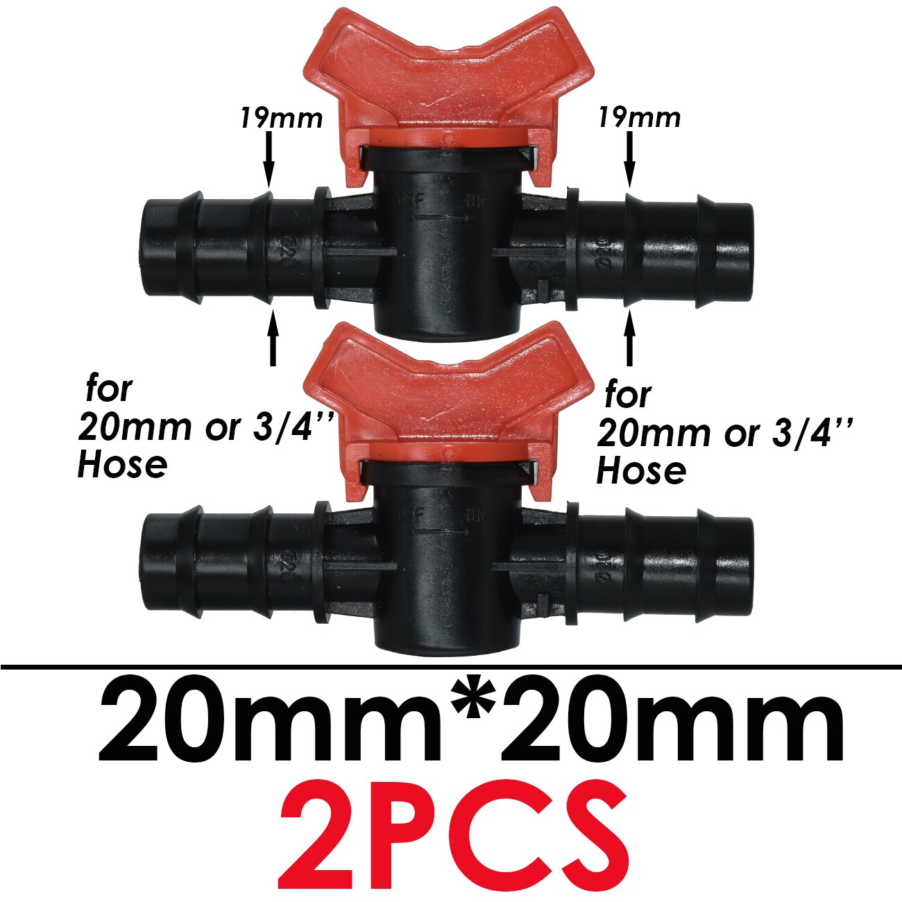 4/7mm Hose End Plugs Hose Waterstop Connectors Garden Irrigation System