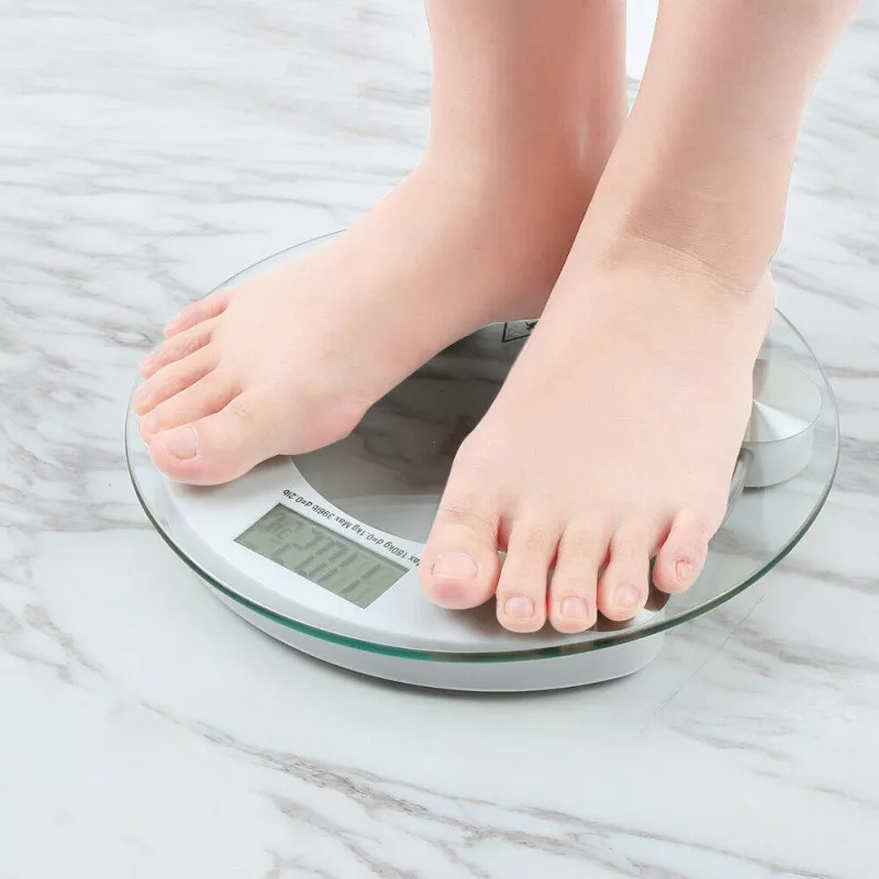 Weight Scale Toughened Glass Electronic Digital Body Scales  Bathroom Gym Smart Scales LCD Display Body Weighting Digital Weight Scale. 