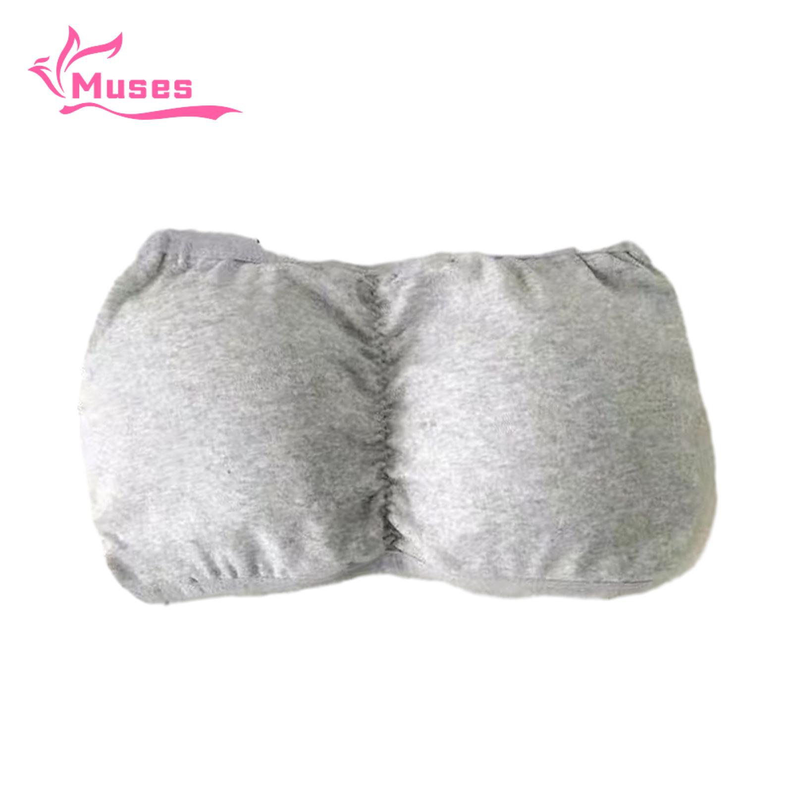 Muses Mall Cross Back Top Comfortable Seamless Strapless Push Up Bandeau Tube Top Bra for Women Anti-slip Anti-exposure Solid Color Underwear. 