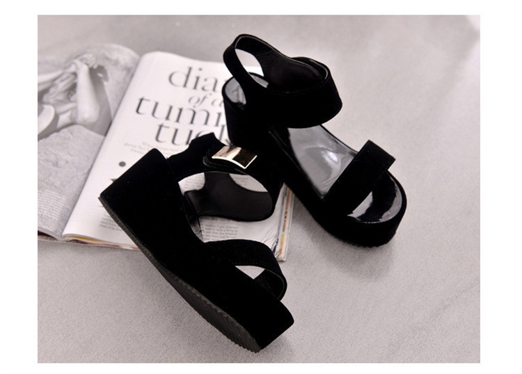 velcro creepers platform sandals