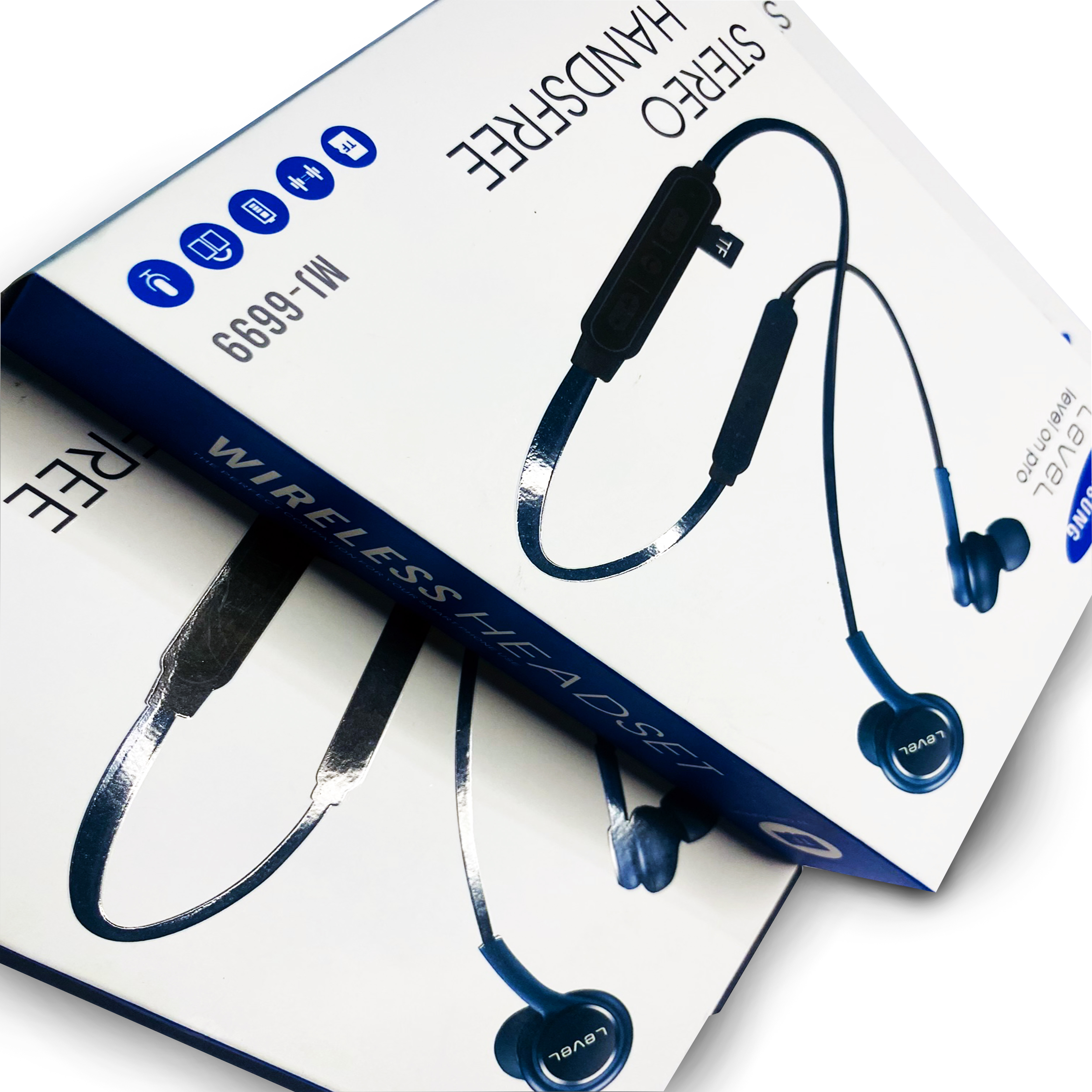 SAMSUNG MJ-6699 BLUTOOTH EARPHONE WITH HIGH QUALITY SOUND SYSTEM. 
