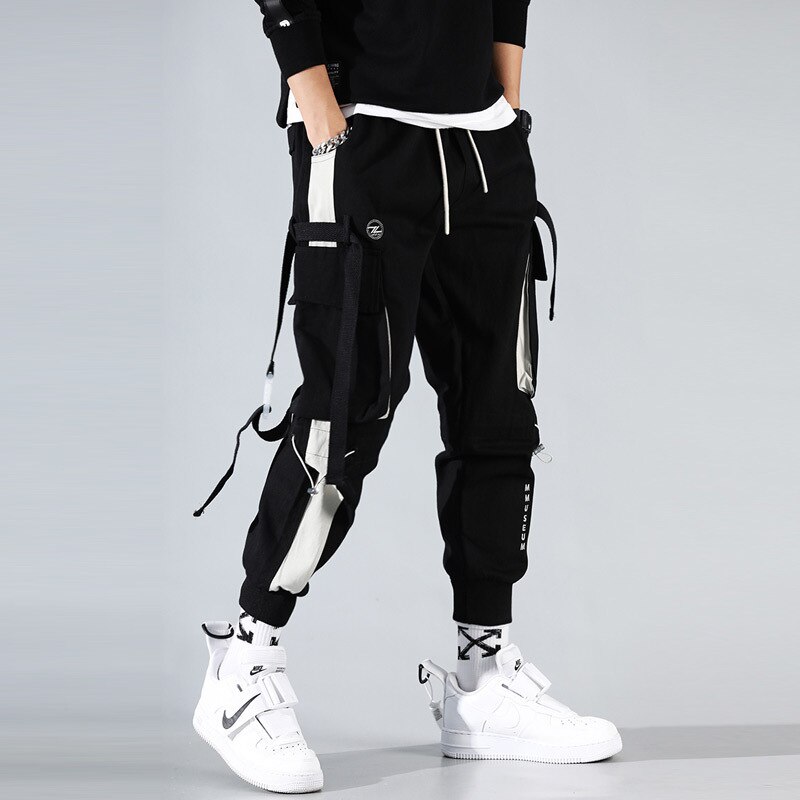 Men Casual Hip Hop Cargo Pants Spring 