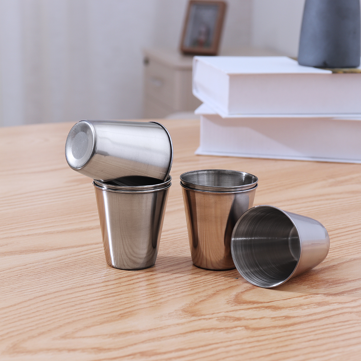 Shooting Peg Position Finder Cup Stirrup Set Black Leather Hip Flask Shot New