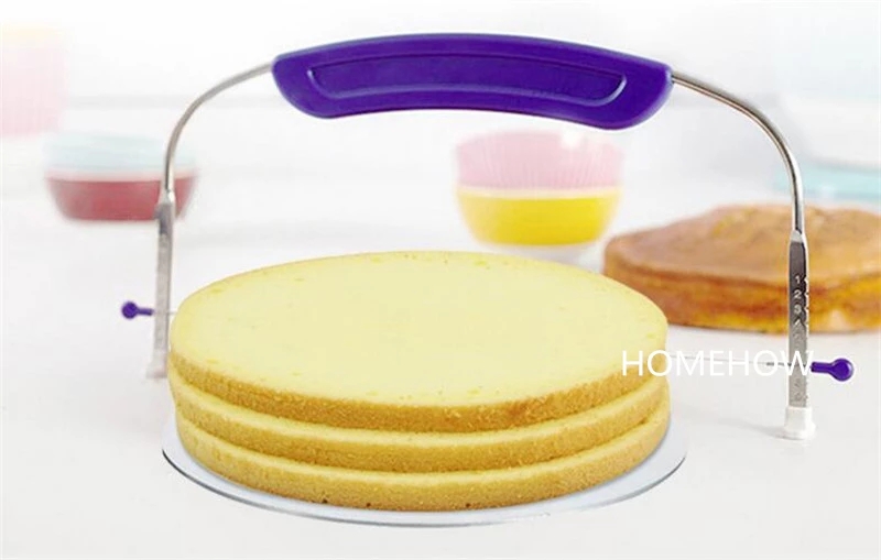 Cake Layer Slicer Leveler Adjustable Wires Cake Cutter Slicer Leveler