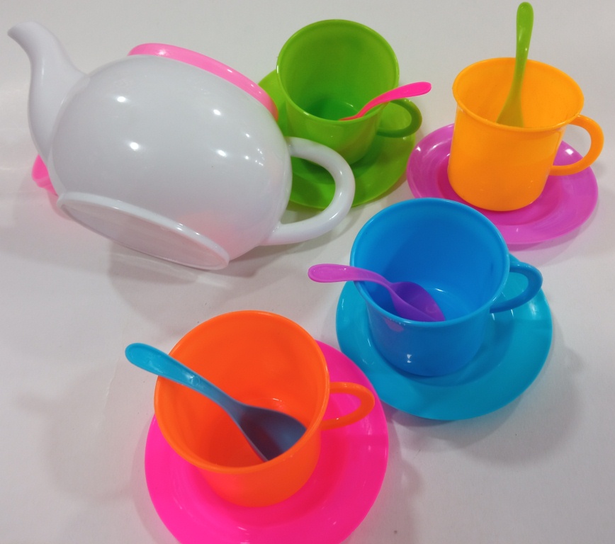 Pretend Play Tea Party Set / Toy Tea Cup Set. 
