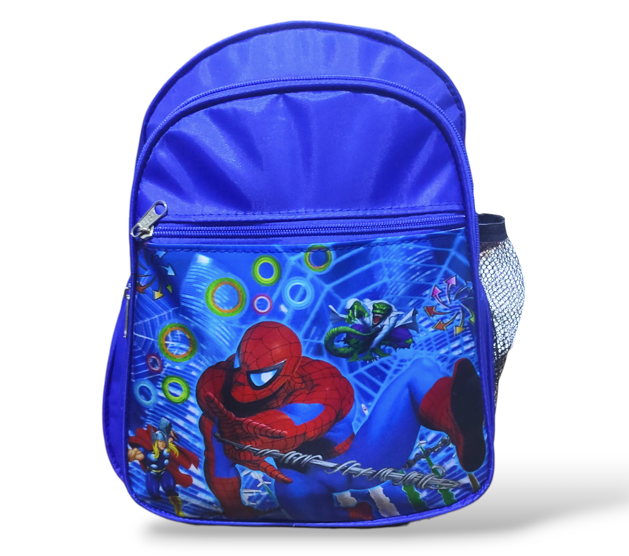 Spider Man Kids School Bag/ Kids Backpack/ Kids Bag/ Blue Bag/ Boys School Bag/ Pre-school, Grade 1&2. 