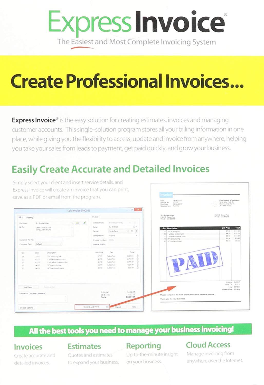 NCH Express Invoice Software. 