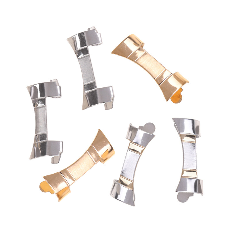 【ZIME】[Falsh F] Stainless Steel Watch Strap Link Curved End Watch Band Wristwatch Link Replace Repair Tools 19MM 20MM 21MM 22MM 23MM 24MM. 