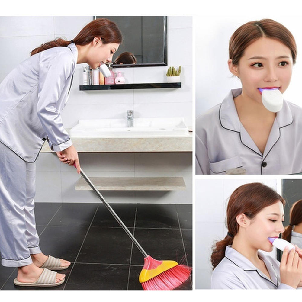 Automatic 360 Degree Electric U-shaped Toothbrush 4 Modes Tooth Brush Adult Intelligent Clean Teeth Tools. 