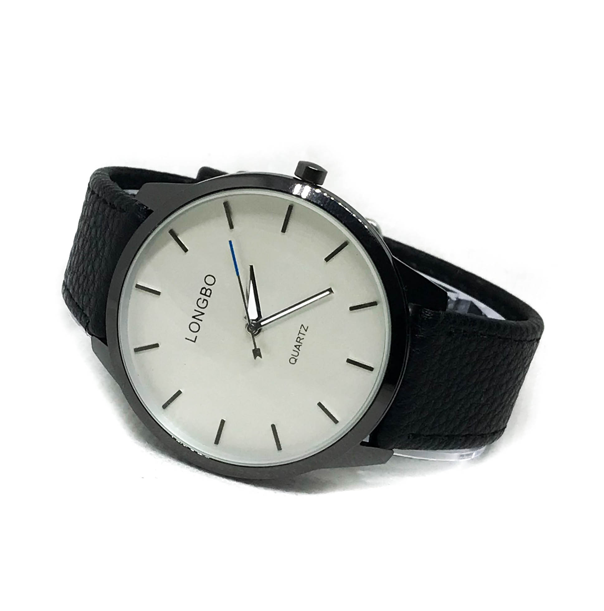 Longbo leather outlet watch