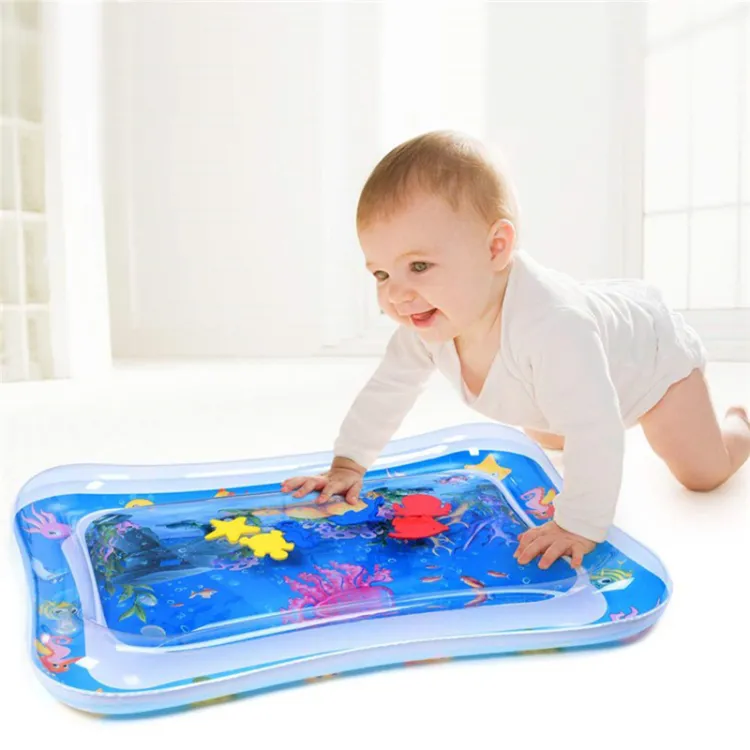 Inflatable play hot sale mat baby