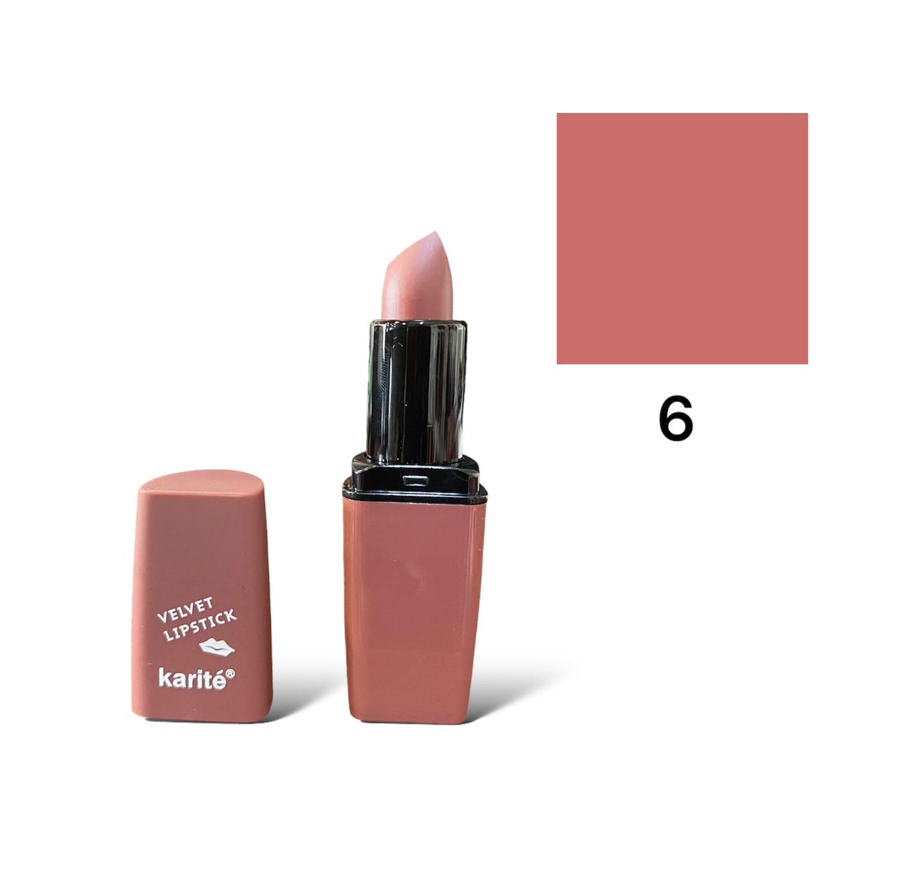 Karite Velvet Lipstick Waterproof for Women. 