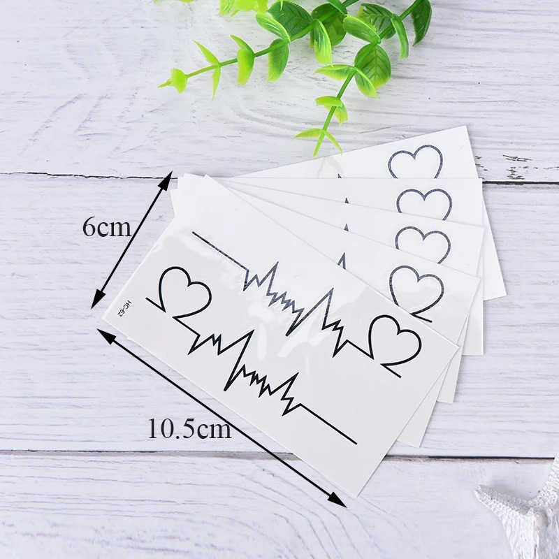 Waterproof Temporary Tattoo Stickers Body Art Hand Foot for Girl Women Men. 