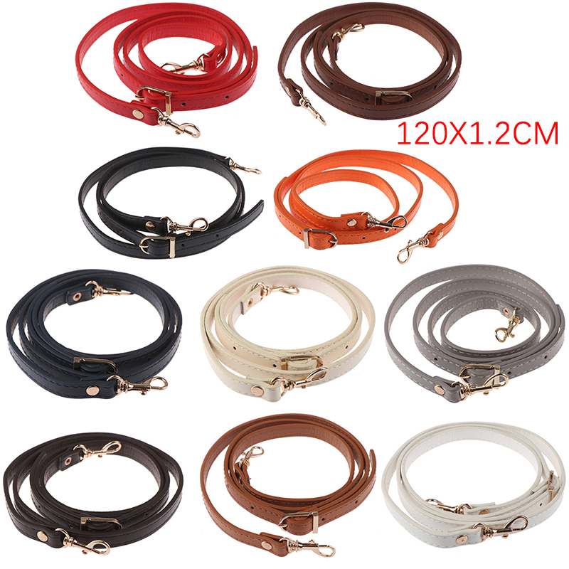 120cm Leather Shoulder Bag Handle Purse Strap Handbags Belt Strap Bag Accessory. 