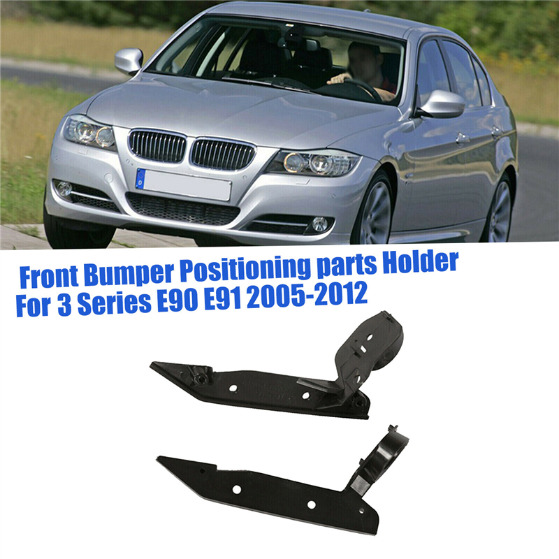1Pair Front Bumper Cover Holder 51117058447 51117058448. 
