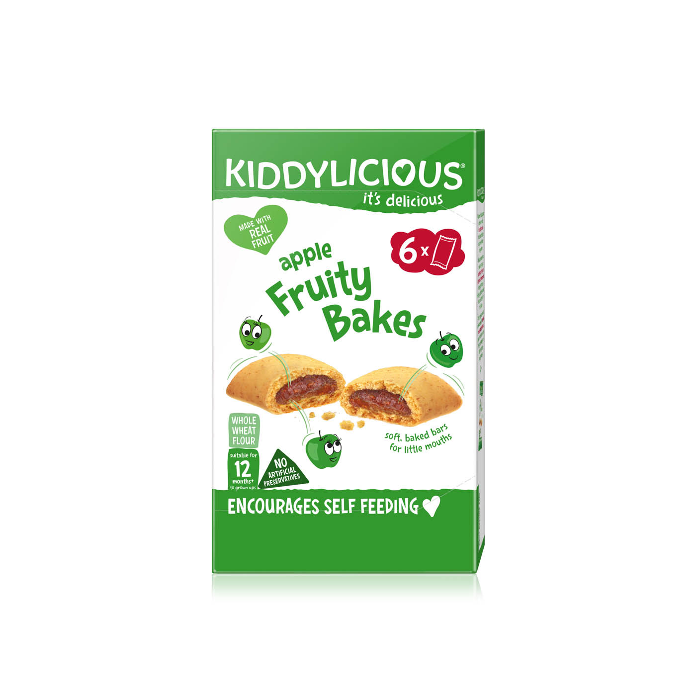 Kiddylicious Apple Fruity Bakes 132g