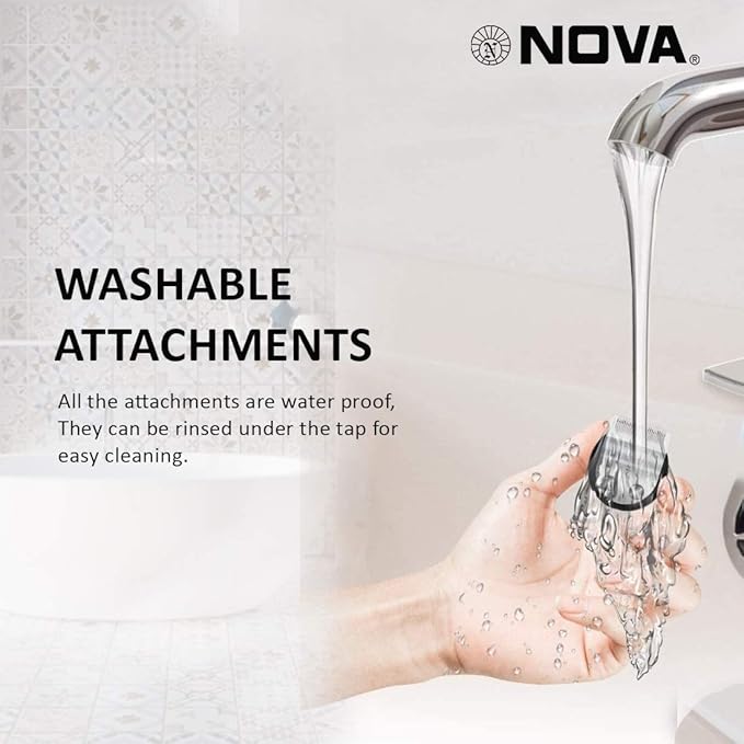 Nova NS-216 Professional Hair Trimmer for Men Hair Cutting With Hair Clipper for Men & Women. 