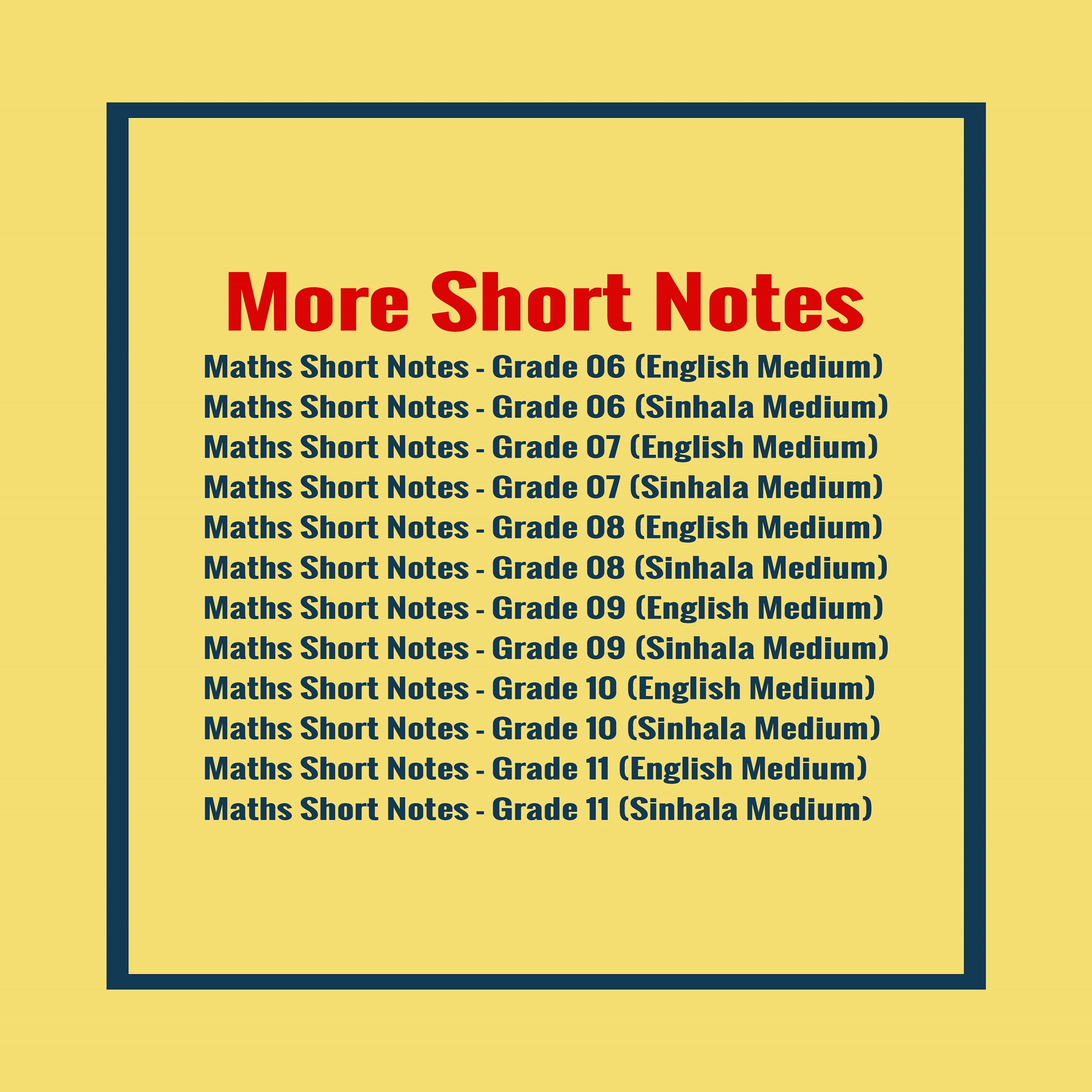 Grade 10 Short Notes English Medium (Printed COD). 