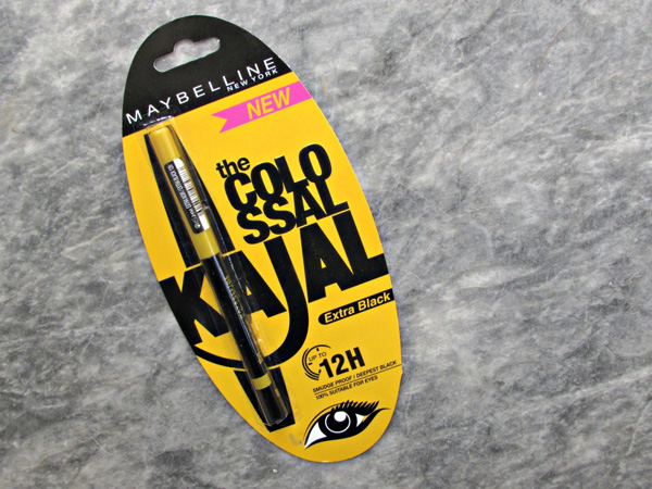 Original_ Extra Black Made in GERMANY Maybelline Kajal Waterproof Eye liner 12hrs Long Protection Maybeline New York The Colossal Kajal