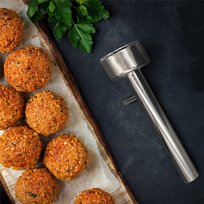 Falafel Scoop - Stainless Steel Professional Falafel Maker. 