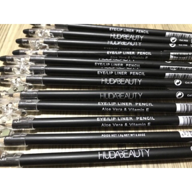 Huda Beauty Eye /Lip Liner Pencil with Sharpener  (hbep). 