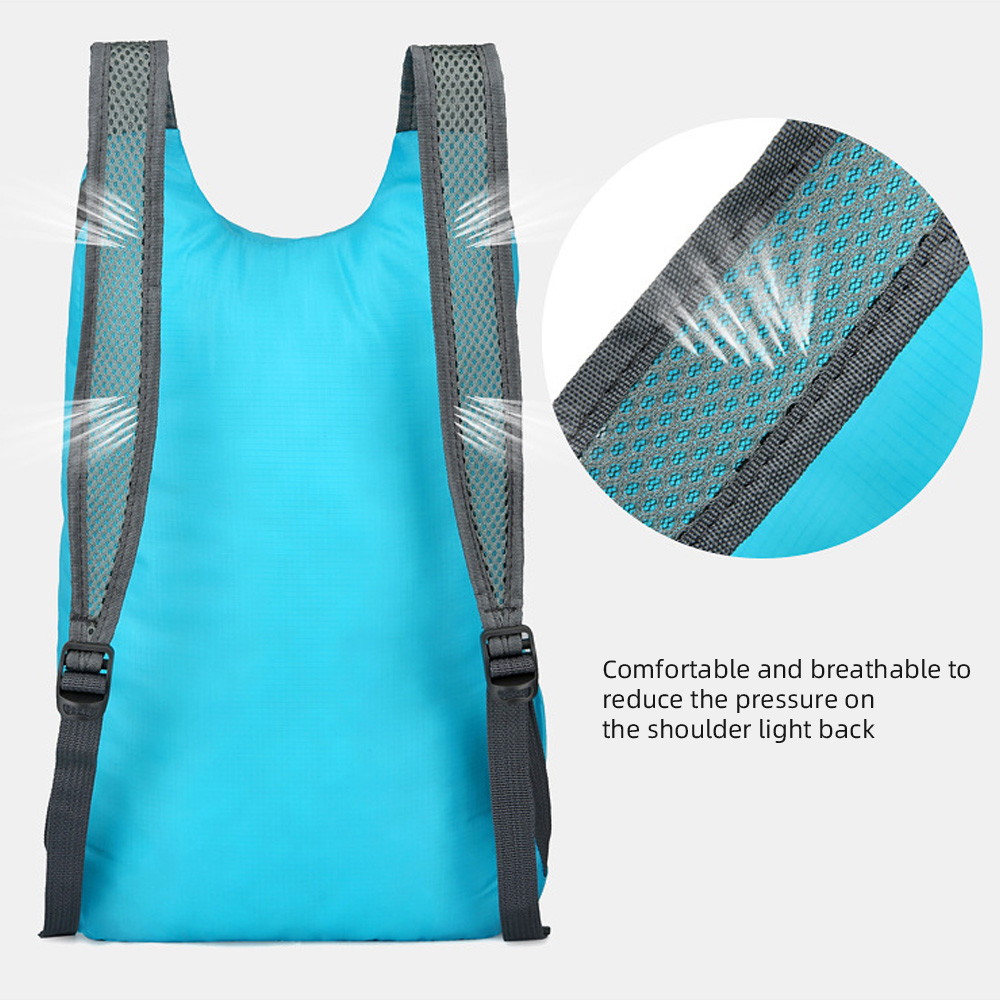 Unisex Foldable Bag Waterproof Travel Day Pack Outdoor Backpack Portable Leisure Camping Hiking Large Capacity Sport Backpack. 
