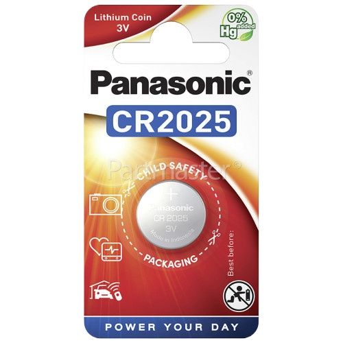 Panasonic CR2025 Lithium 3V Battery