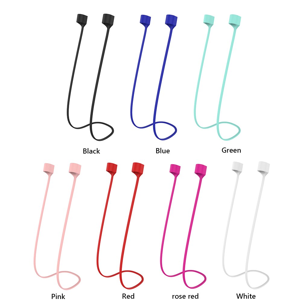Soft Silicone Magnetic Strap Rope For Apple AirPods Pro 2 3 Anti-lost Cords Neck Strap For Air Ear Pods 1 2 Earphone Accessories. 