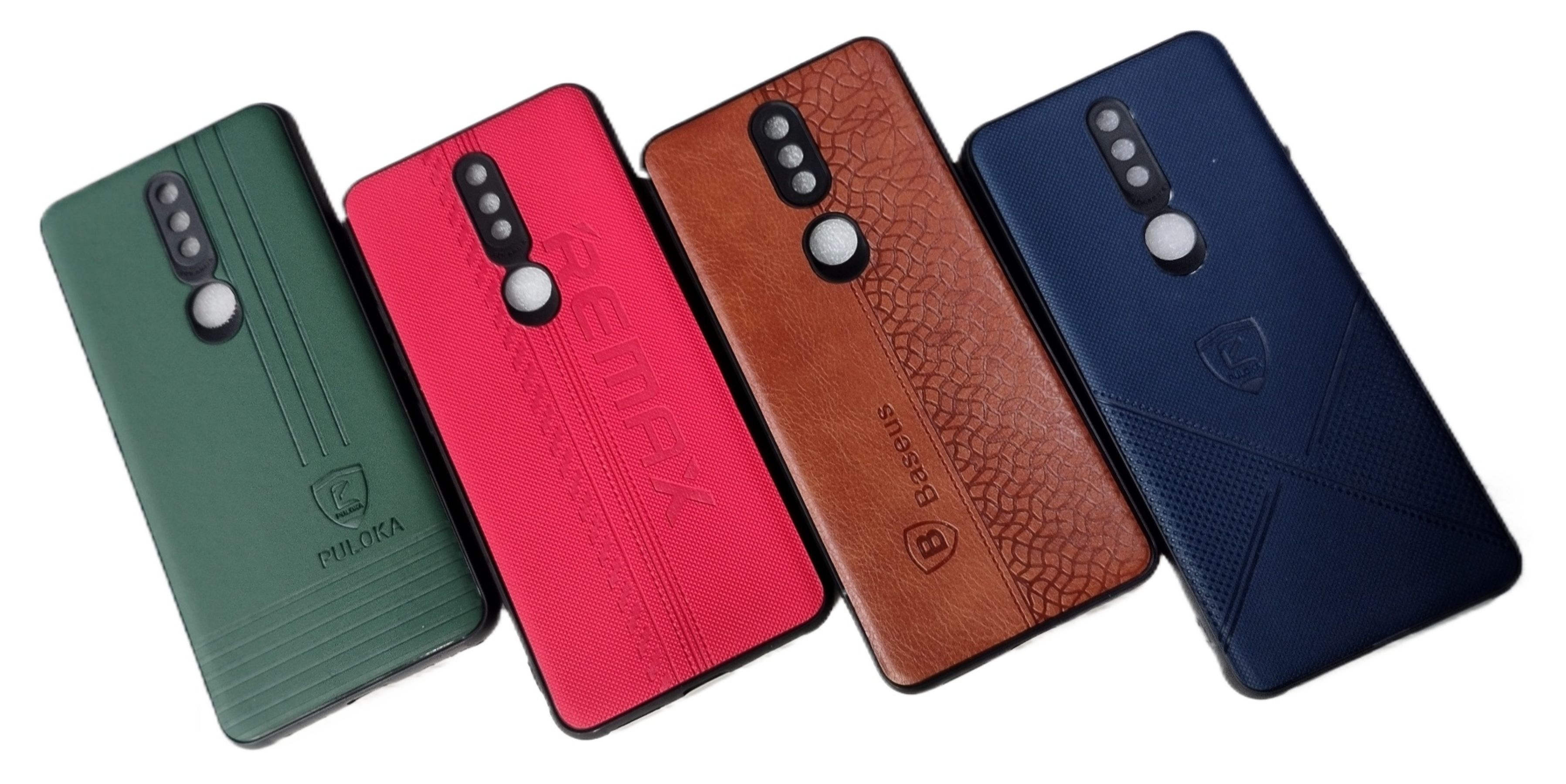 NOKIA 2.4 Leather Design High Quality Back cover. 