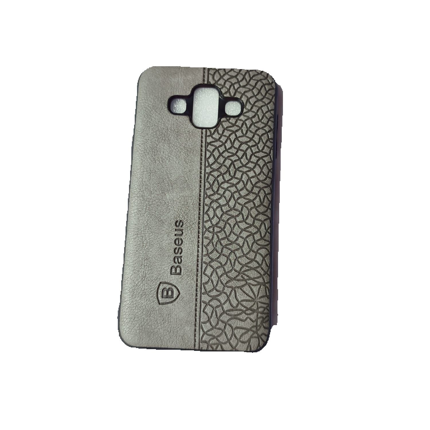 Samsung Galaxy J7 DUO Leather Design Back Cover