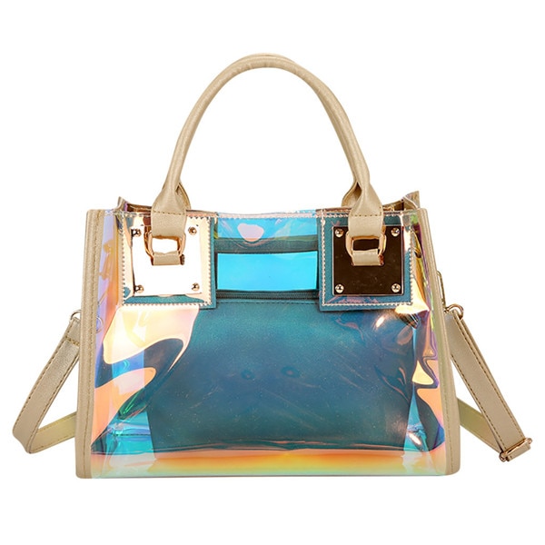 luxury clear bolsas