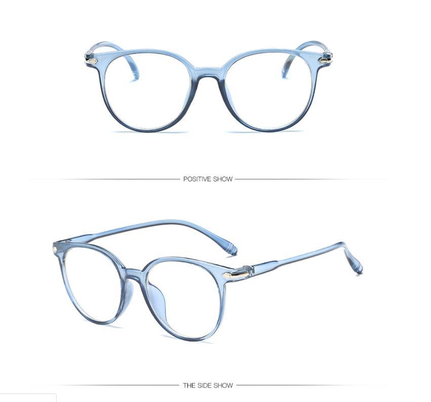 Anti blue rays computer Round Glasses Men Blue Light Coating Gaming Glasses for computer