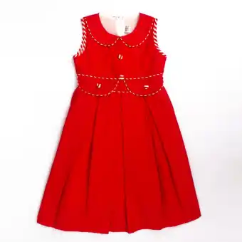 smart casual red dress