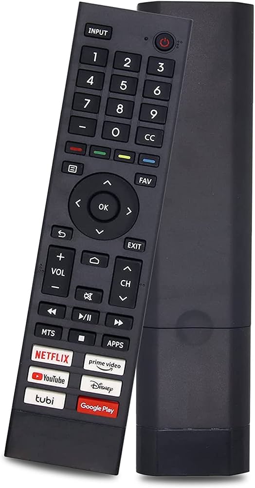 Replacement Hisense TV Remote Control for All Hisense 4K UHD Android Smart TV 75A6G 70A6G 65A6G 60A6G 55A6G 50A6G 43A6G 55U68G 65U68G 55U6G 50U6G 65U6G 75U6G 50U68G Without Setting-up