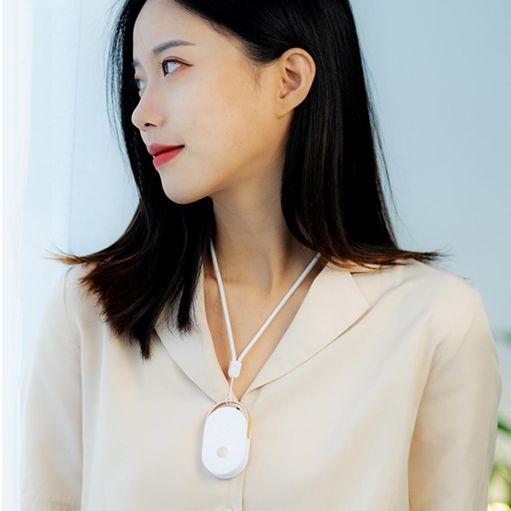 【BestGO】Personal Wearable Air Purifier Necklace Mini Hanging Neck Type Negative Ion Air Purifier Portable Necklace Portable Purifier Low Noise Car fresh air PK Aolon ninja ion cherry ion airtamer. 