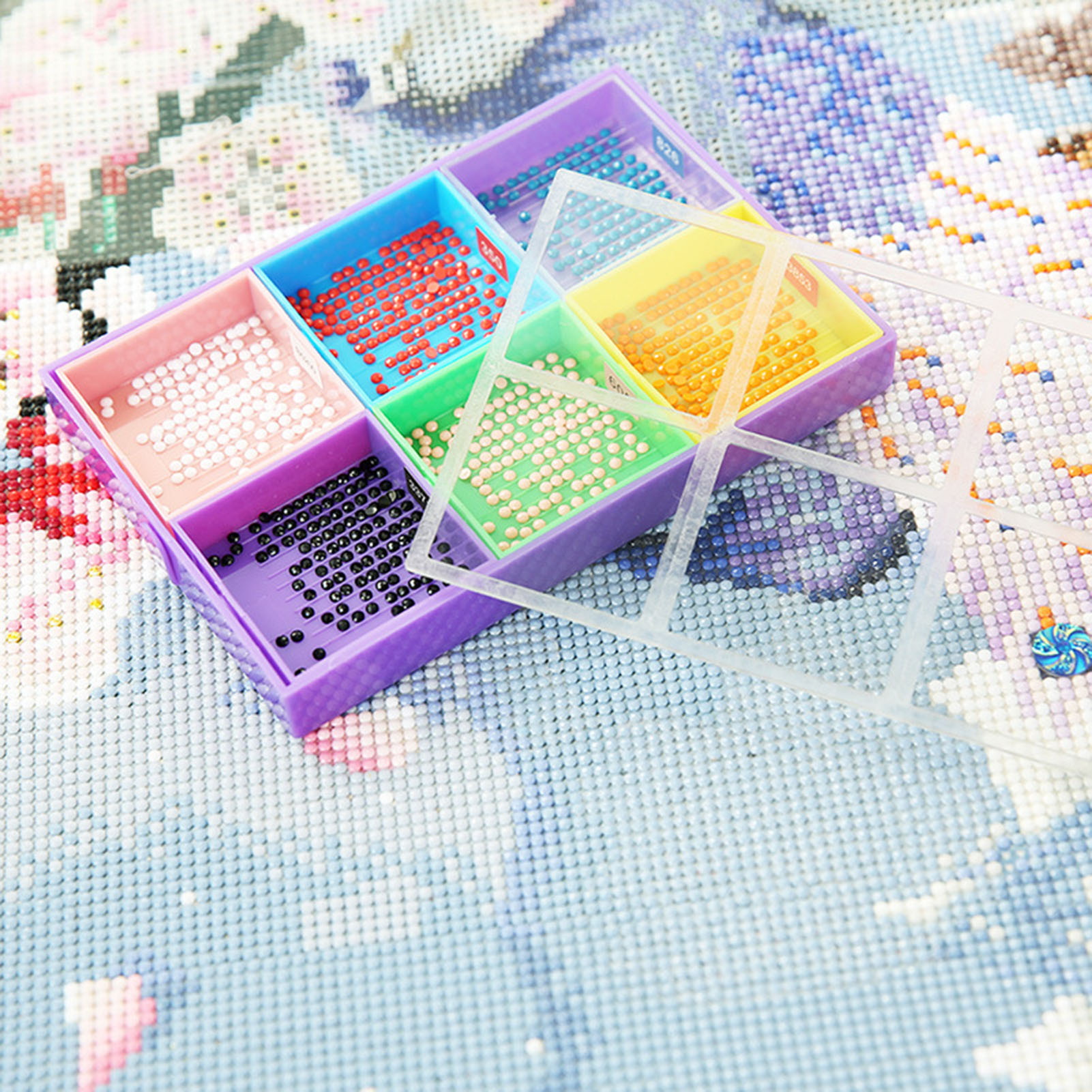 Diamond Painting Kit Square Diamond Painting Tray. 