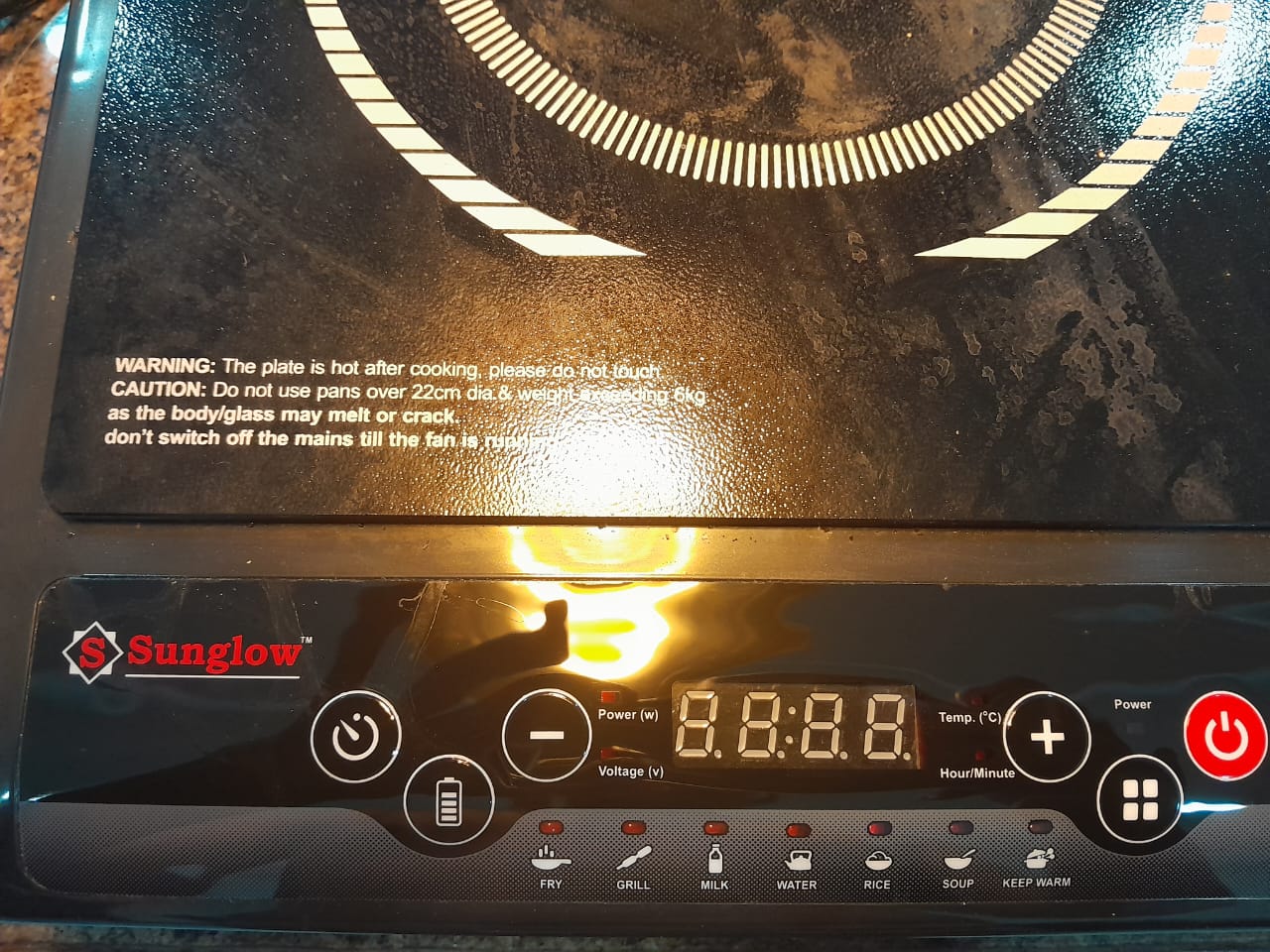 Sunglow Induction Cooker. 