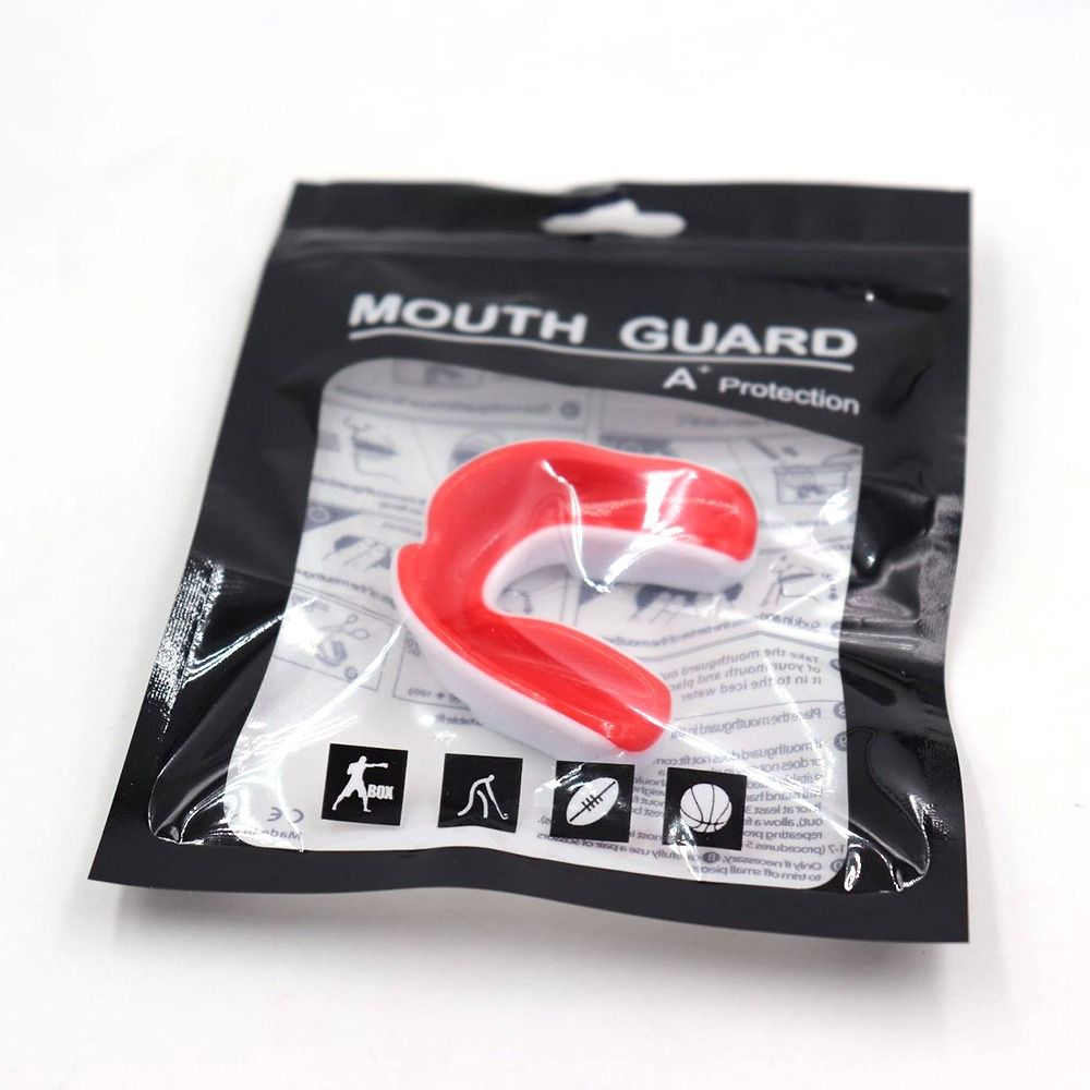 Reusable Anti-Wear Youth Children Karate Boxing With Plastic Case Box Adults Mouthguard Eva Teeth Protector Sports Mouth Guard. 