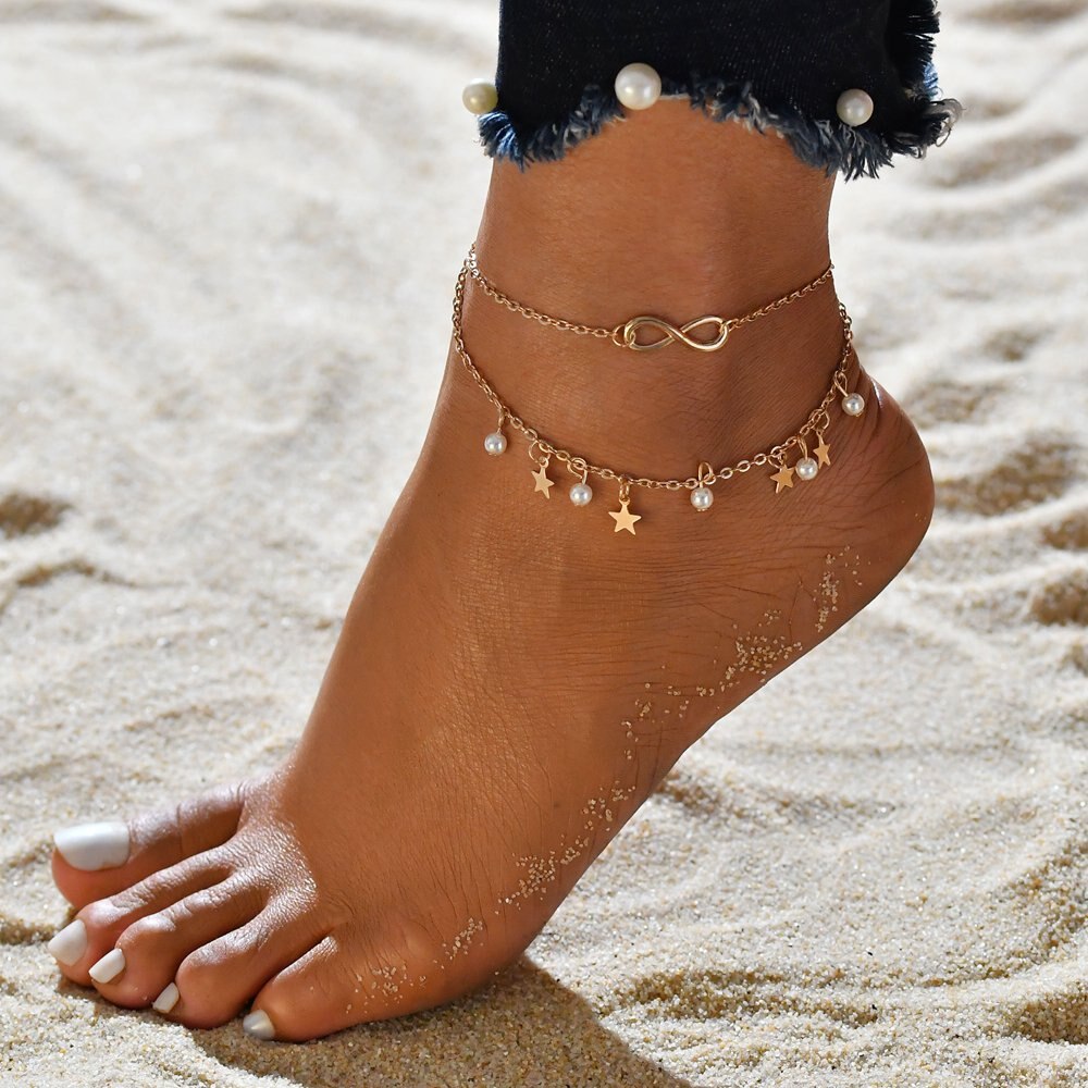 anklet bracelet set