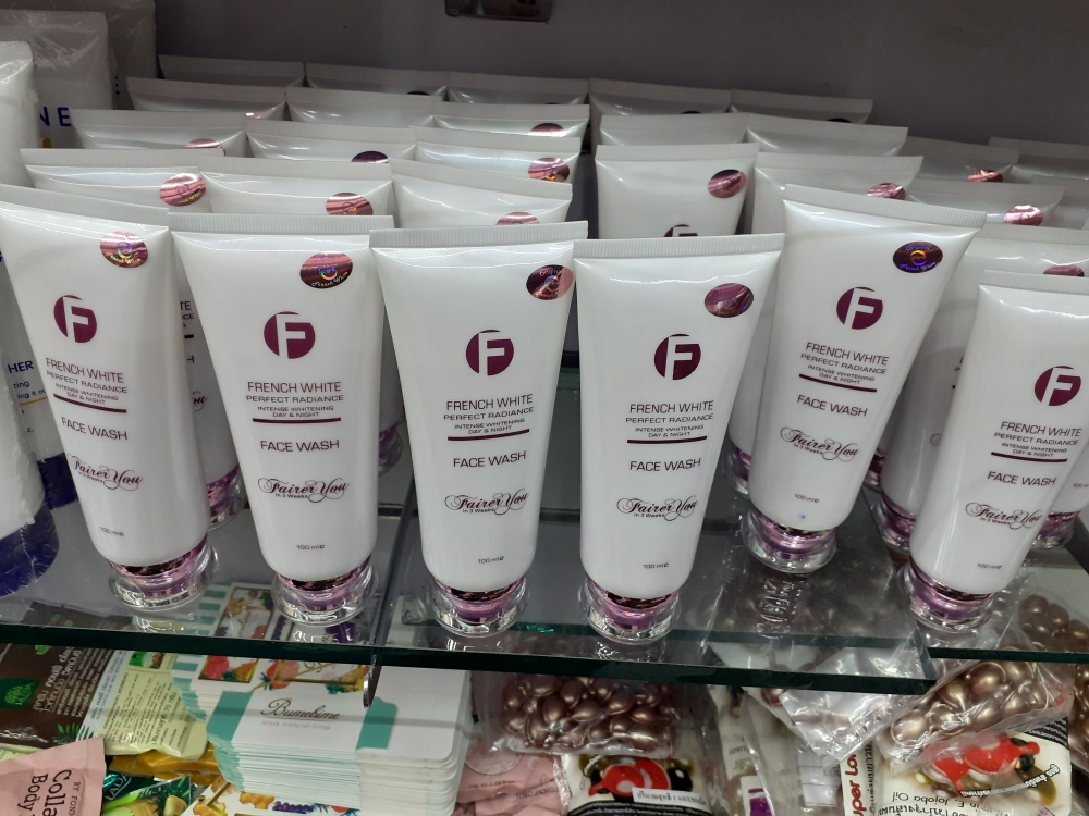 french white face wash